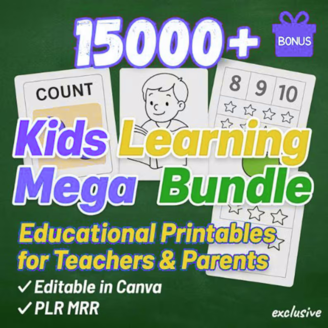 15.000 Learning Flashcards for Kids