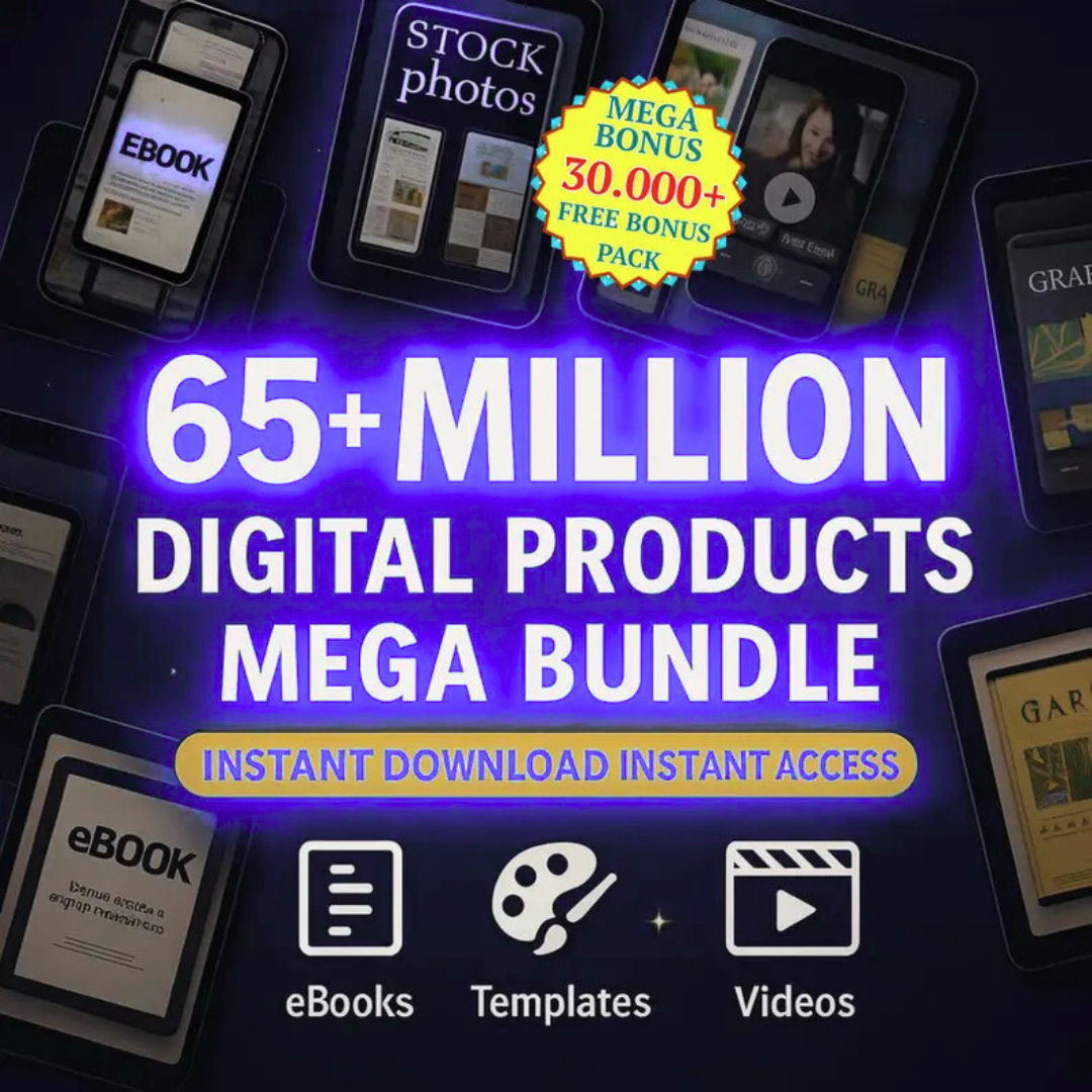 65 Million Digital Products Pack