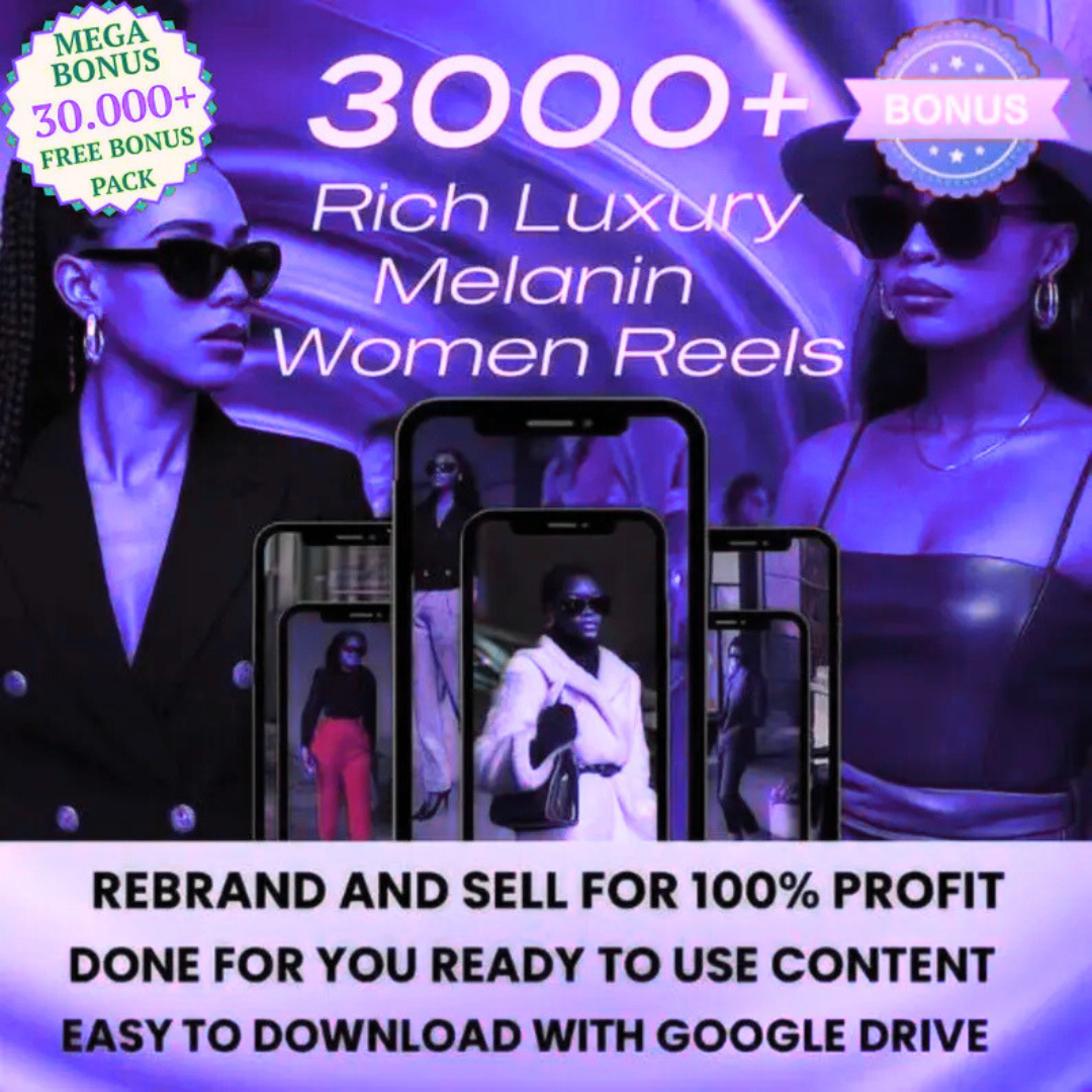 Luxury Melanin Video Bundle – Over 3,000 Viral Videos