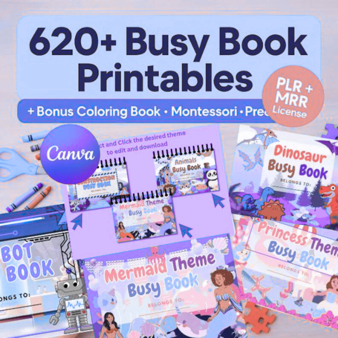 🧩 Montessori Learning Pack – 620+ Printable Worksheets