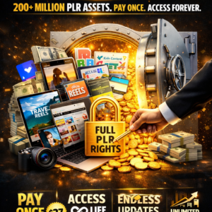 🚀 Lifetime PLR Mega Vault