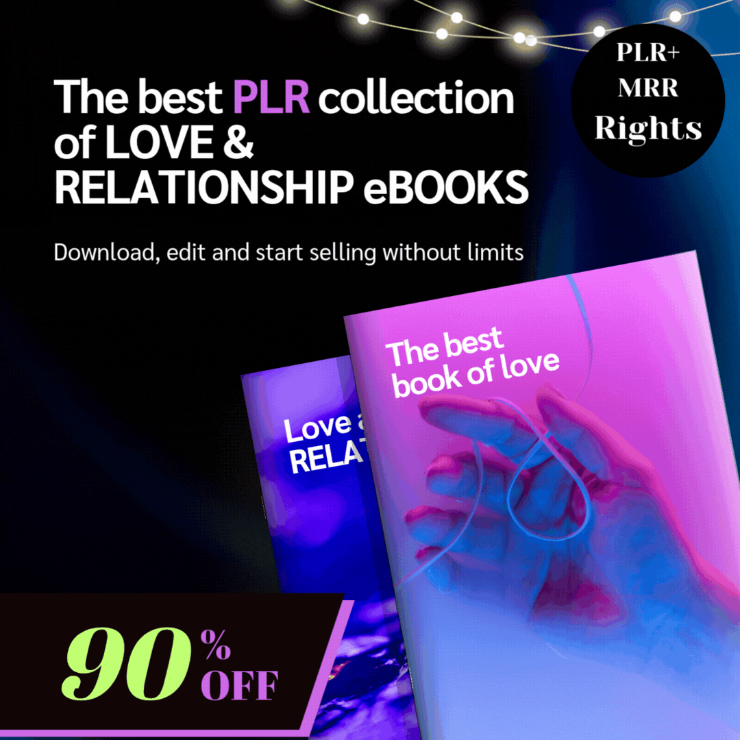 ❤️ LOVE & RELATIONSHIPS EBOOKS (PLR)