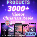 3000 Bible Verse Videos & Editable Canva Templates