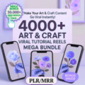 4000 Viral Art & Craft Tutorials – Digital Download