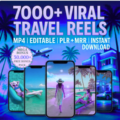 7.000 Viral Travel Reels – Faceless Video Bundle