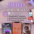 900 Faceless Viral Reels: Mega PLR + MRR Pack