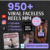 950 Viral Hook Videos – Faceless Editable Reels for Social Media