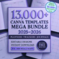 Mega Bundle of 13.000+ Canva Templates