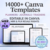Mega Canva Template Bundle – 14,000+ Planners, Journals