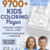 Mega Coloring Pages Pack for Kids – 9700+ Printable Activity