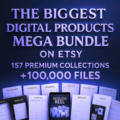 Mega Digital Templates Pack – 100,000+ Canva Files